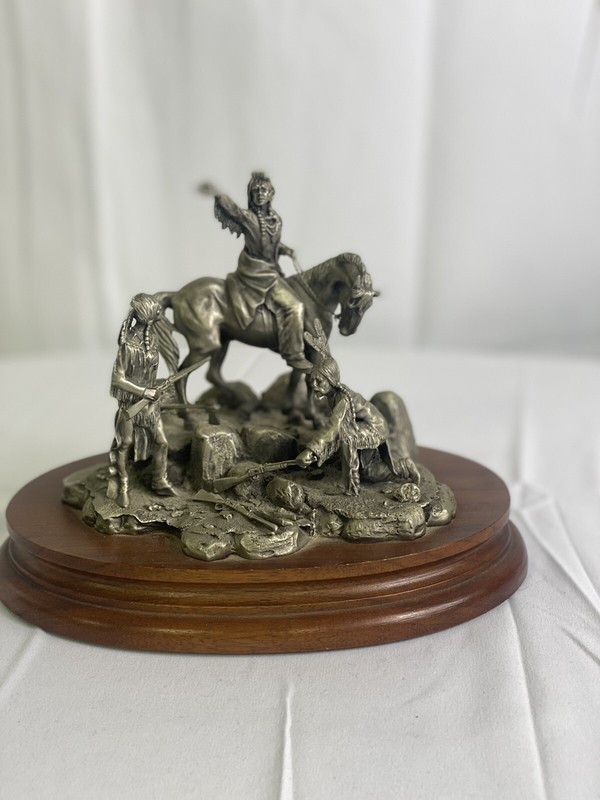 Chilmark Fine Pewter CHIEF JOSEPH Special Registered Edition by Don Polland