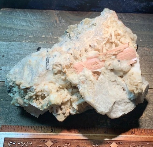 HUGE RARE SERANDITE NATROLITE ANACIME COMBO CRYSTAL MINERAL ALTAR STONE CANADA - Picture 6 of 7