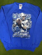 2000 Indianapolis Colts - Peyton Manning - Vintage NFL Player Sweatshirt XL 