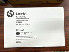 Genuine HP Q7516AC Black Black Toner Cartridge