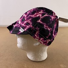 Rasco FR Adult Size 7 1/2 Purple Lightening Welding Cap NWT