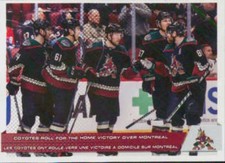 2022-23 Topps NHL Sticker Collection #19 Team Highlight Arizona Coyotes