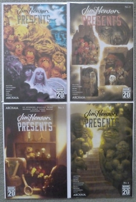 JIM HENSON PRESENTS #1-4 ''A'' SET..BOOM 2025 1ST PRINT..NM..2,3..DARK CRYSTAL