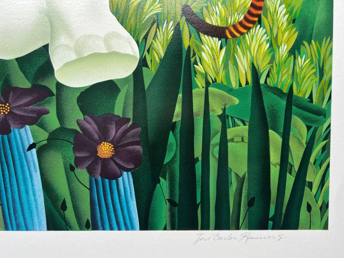 Jose Carlos Ramos ENDANGERED ONES Hand Signed Ltd Edition