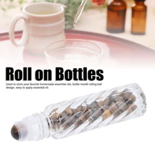 Essential Oil Roller Bottle Travel Portable Roll On Bottles Accessory For He AU
