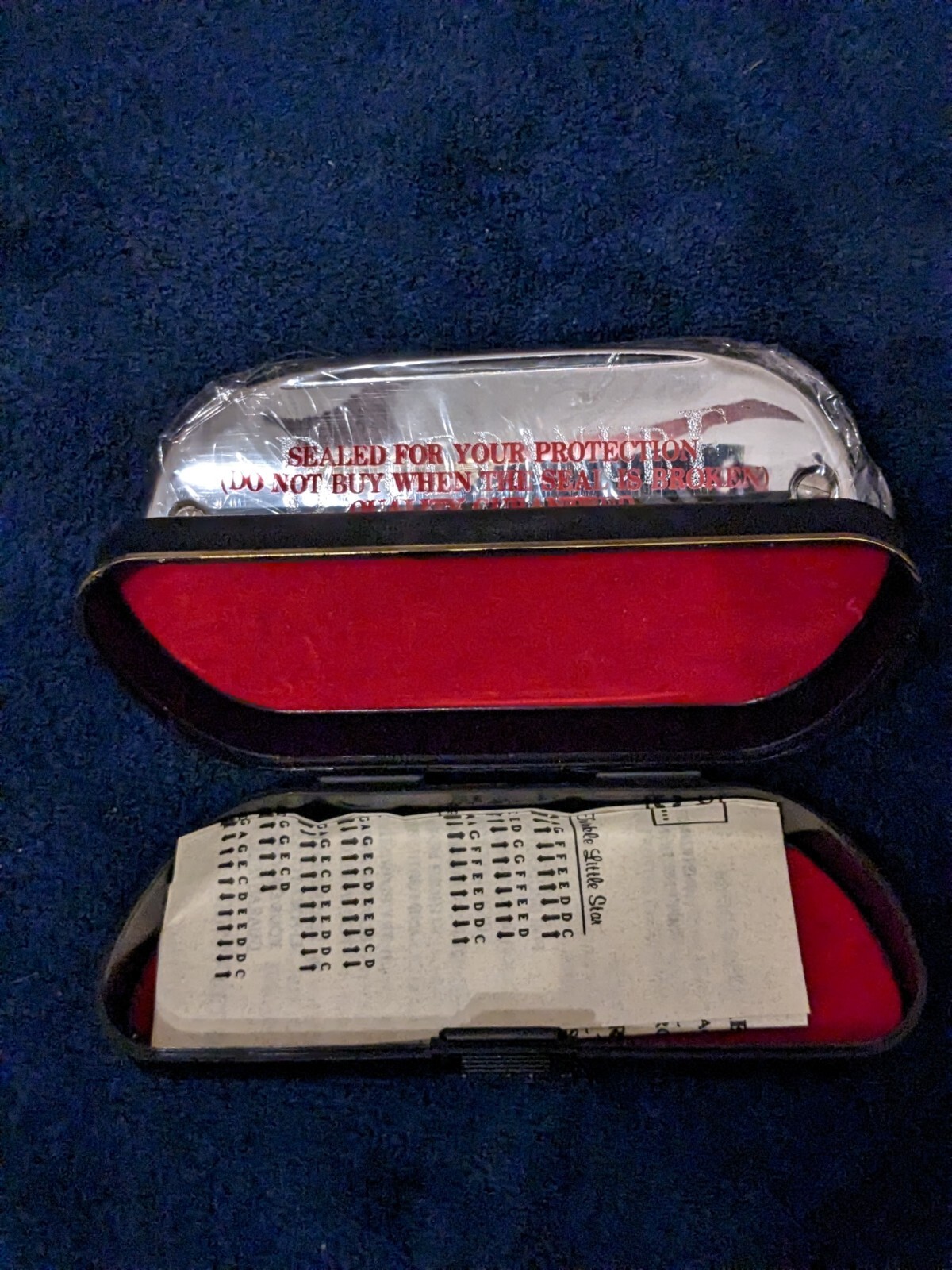 Original Blue Danube Harmonicas w/case & music instructions eBay