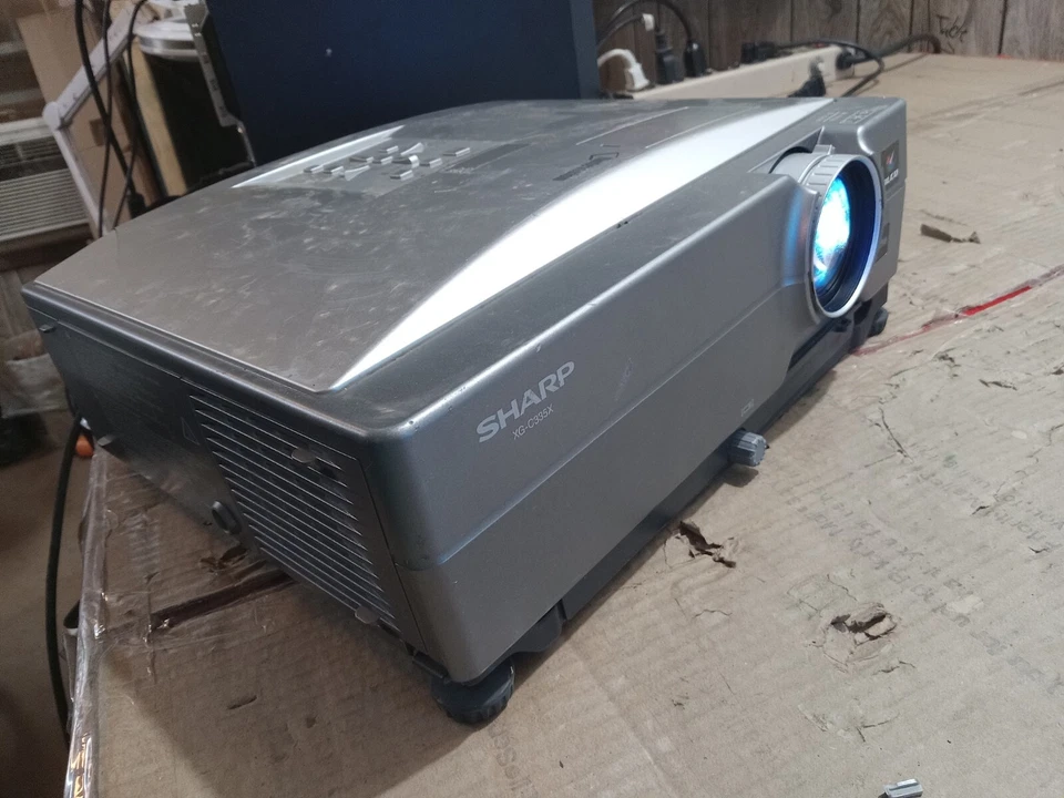 Works but Damaged - Sharp XG-C335X 3LCD Projector - Image 3 of 3