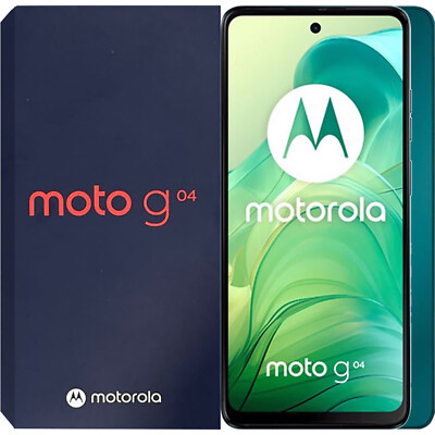 Motorola Moto G04 4G Sea Green 128GB + 8GB Dual-SIM Unlocked GSM