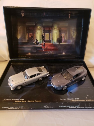 SET James bond Aston martin db5 casino royale 1/43 minichamps 402137600