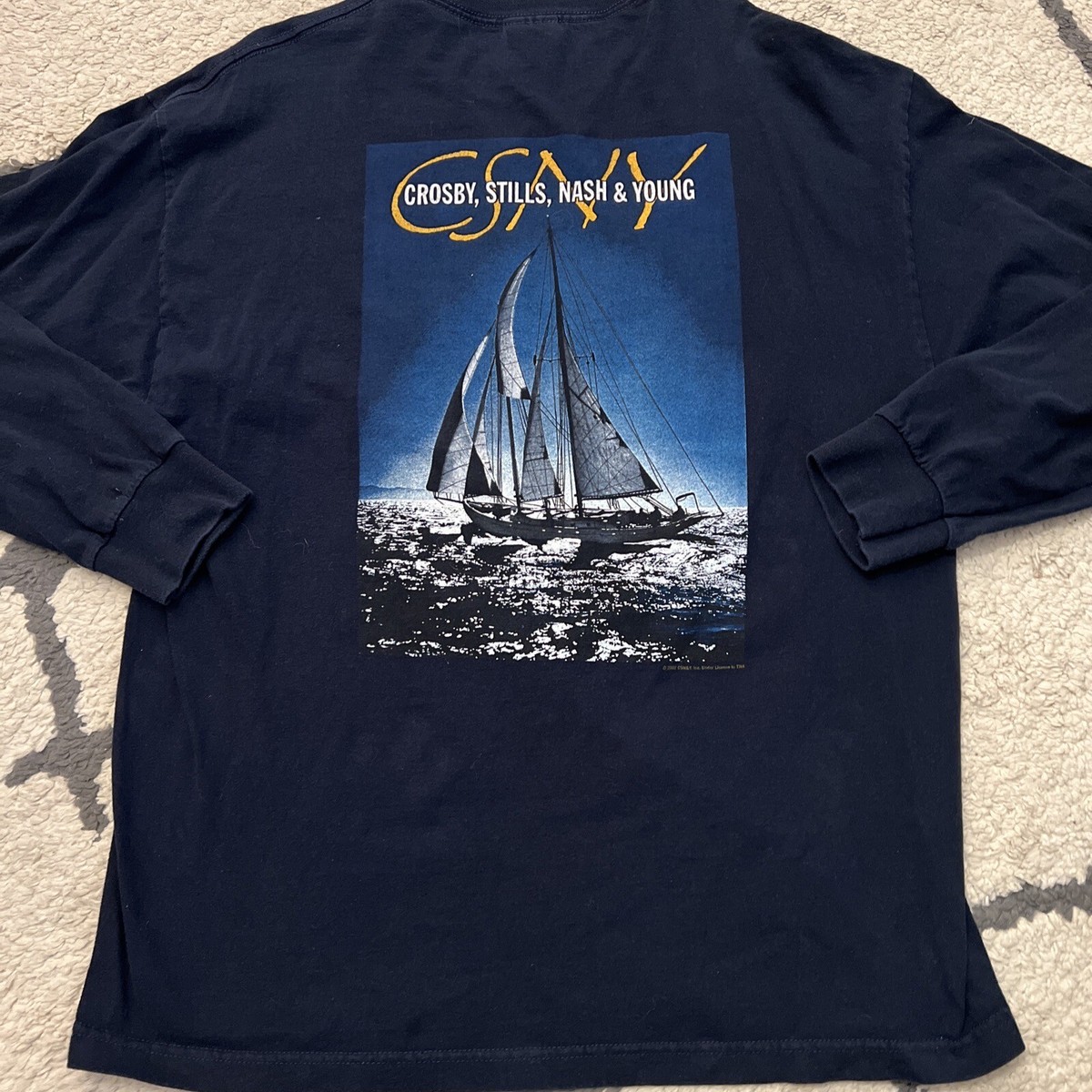 ★Crosby Stills Nash & Young★ ツアーTシャツ2002 ☆Crosby Stills Nash & Young☆ ツアーTシャツ2002