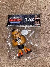 Taz Micro Brawlers Pro Wrestling Crate Exclusive Figure NJPW AEW