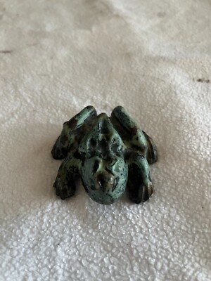 Cast Iron Frog Anatomically Correct Male Kinky Sexy Paperweight OLD!