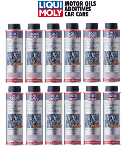 Liqui Moly LM2009 MoS2 Anti-Friction Engine Treatment - 300ml Oil Additive For Gasoline Engines