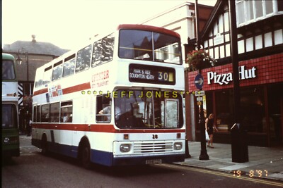 ORIGINAL 35mm DIA 12991 - ChesterCity LEYLAND LION/ALX 18 E941CDS Chester 19.8.97