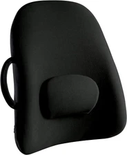 Lowback Backrest Support – Lower Back Padded Seat Cushion and Lumbar Support Pil