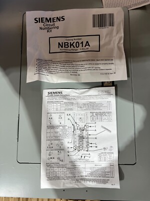 Siemens P1A18BL100CBSN Panel Board Enclosure Assembly