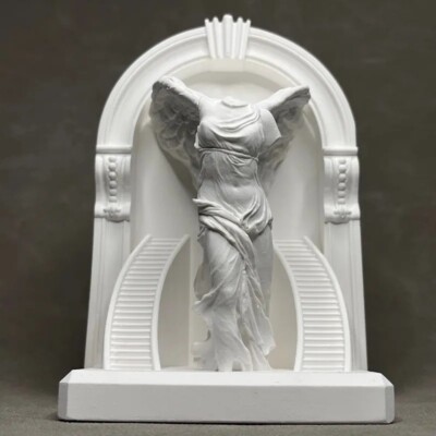 Handmade Greek Goddess of Victory Sculpture, Mythology Art Statue Home Decor