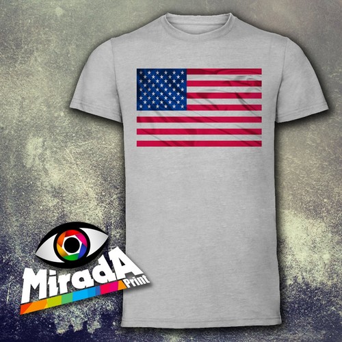 Hemd T-Shirt Mode Flagge Amerikanische USA Amerika Streifen 03 - Bild 10 von 15