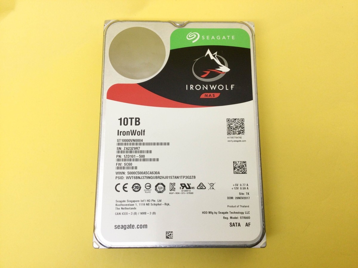 Seagate IronWolf 10TB 7.2K SATA 6Gb/s 3.5