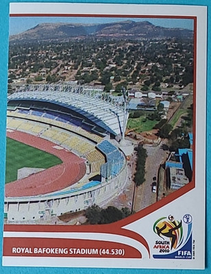 Panini Fußball WM 2010 WC 10 Sticker Nr. 23 Rustenburg Royal Bafokeng Stadium