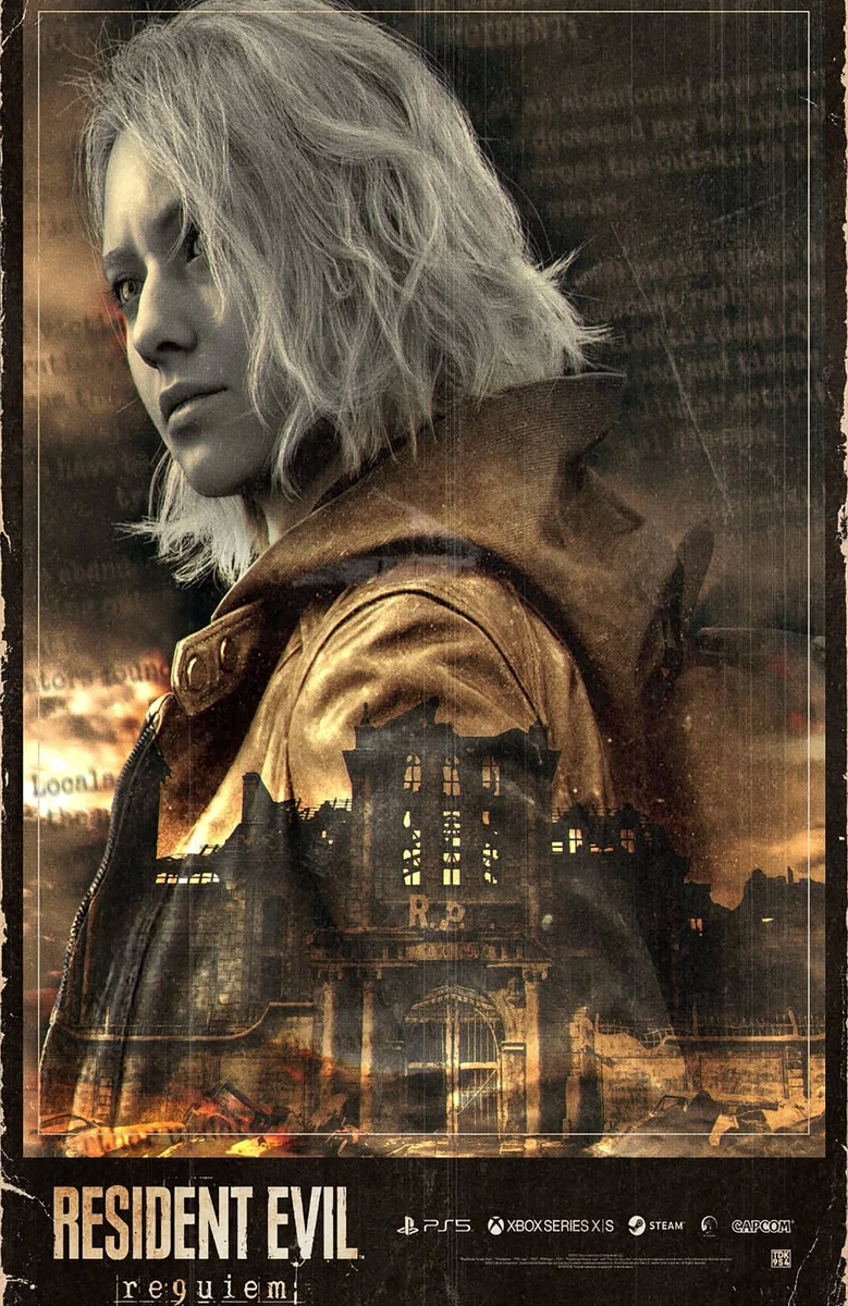 Resident Evil Requiem Release Date Poster 11 x 17