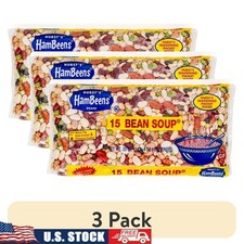 15 Bean Soup Seasoning High Fiber Low Fat Gluten Free Protein 1.25 lbs New