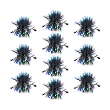 ALITOVE WS2811 RGB LED Pixels Light Individually Addressable 12mm Diffused Fu...