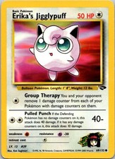 Erika's Jigglypuff 69/132 Common Gym Challenge Pokemon Unlimited Near Mint on eBay