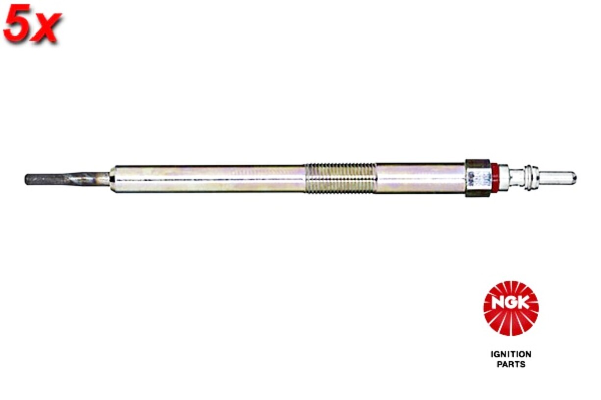 NGK 5x Glow Plug For SSANGYONG Rexton W 05-06 6671590001
