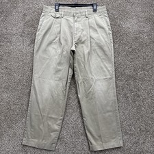 VTG Dockers Original Khaki Pants Men's 36x29 Individual Fit Waist Altered Length