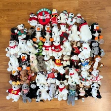 Pick & Choose x1 - Coca Cola Plush, International Bean Bag Animal Variety