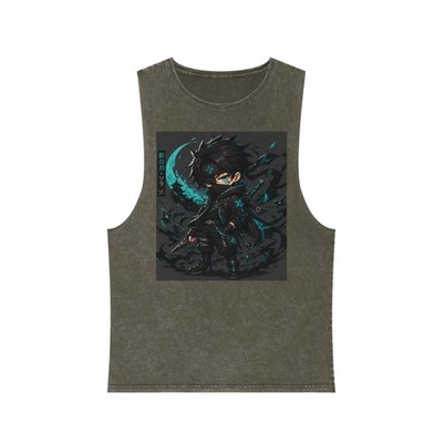 Dark Ninja Sora Shade   Stealth Assassin Character Tank Top Anime Shadow Warrior