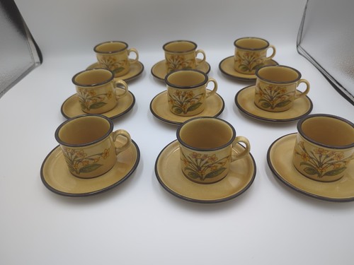 Rare 9 Vintage Italy Made Cofee Cups Set by Cipa, Espresso cup - Picture 2 of 11