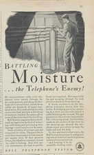 Magazine Ad - 1935 - AT&T / Bell System - Air Pressure