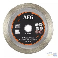 Disque Diamanté Pour Meuleuses 76 Mm AEG