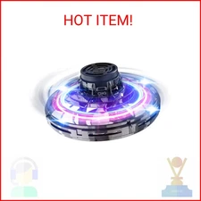 FLYNOVA Hand Operated Mini Drones,UFO Magic Flying Orb Ball Toys with Lights,Hov