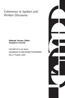 Deborah Tannen | Coherence In Spoken And Written Discourse | Taschenbuch (1984)