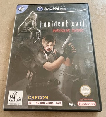 Resident Evil 4 Bonus Disc Nintendo GameCube, PAL Rare Promo Case