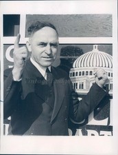 1938 Photo Reginald Naugle Reverend Candidate Pathfinder US Senator PA Politics