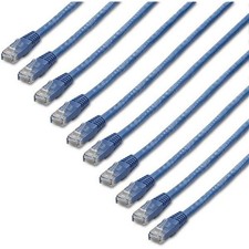 StarTech 6 ft. CAT6 Ethernet cable - 10 Pack ...