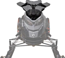 POWERMADD - 13721 - Windshield - 14" Tinted - Low - Summit Edge w/165" Track X 8