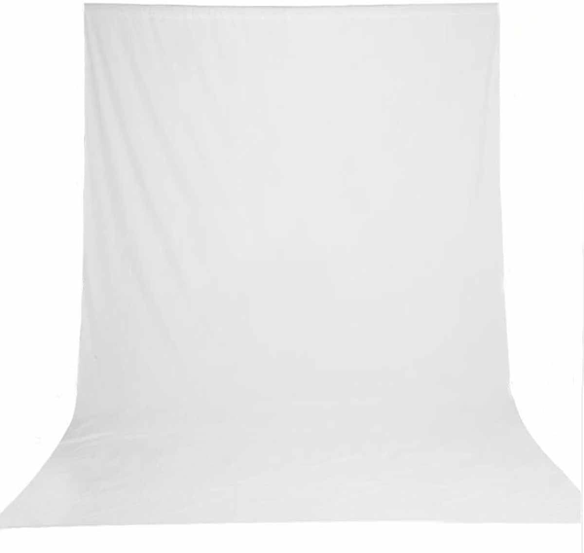 5X7ft Solid White Chromakey Photography Backdrop for Engagement Shoots