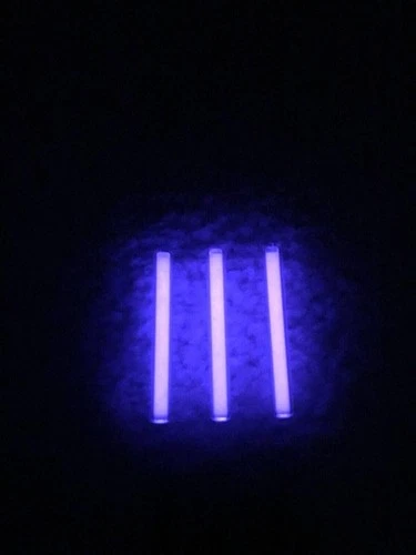 3x PURPLE ISOTOPES big 3.5mm x 25mm betalights  Brand New