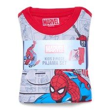Marvel Spider-Man Boys Long Sleeve Top and Pants, 2-Piece Pajama Set, 4/5, BN