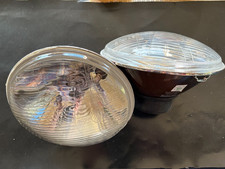 Jeep CJ-5 CJ-6 CJ-7 Willys conversione faro US EU 2x H4 vetro/metallo