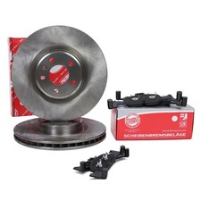 Bremsscheiben + Bremsbeläge vorne für AUDI A4 B9 / Allroad / Avant, A5, Q5 / Van