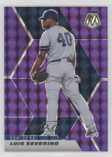 2021 Panini Mosaic Purple Mosaic Prizm 10/49 Luis Severino #159 8go