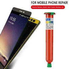 For iPhone 16 15 14 12 XS Back Front Glass Screen Replacement UV LOCA glue-50ml