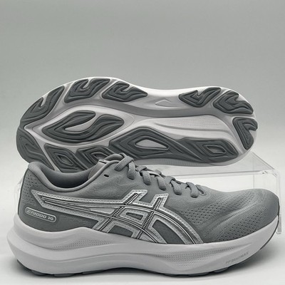 Womens Size 8 Asics Track Club GT-2000 14 Gray White Silver Shoe Sneaker NEW