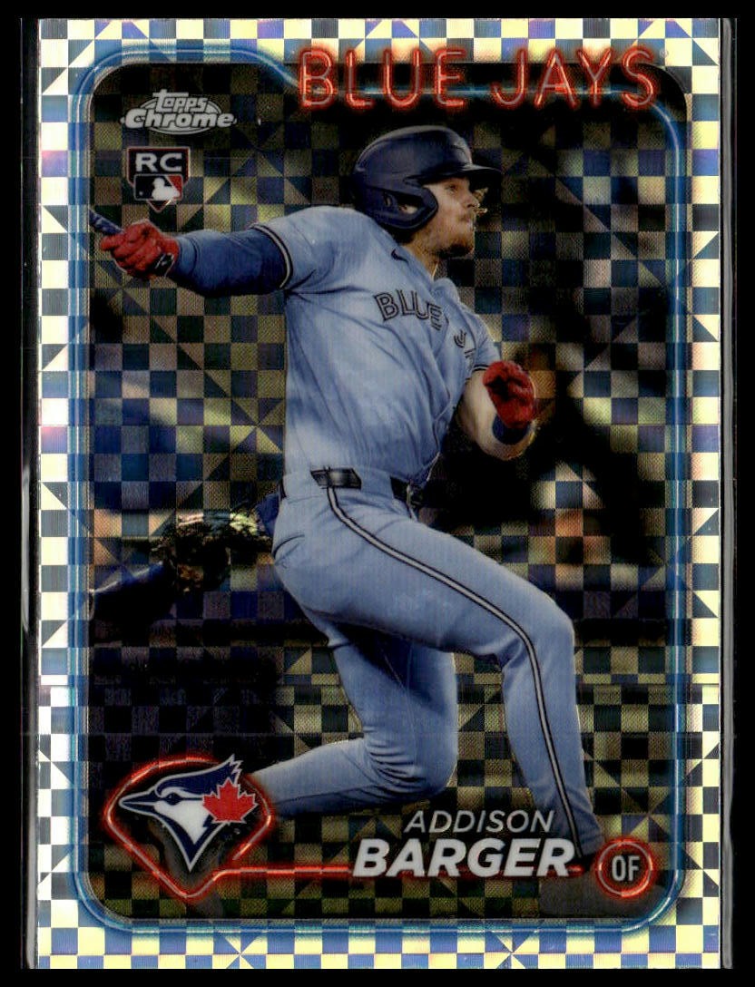 2024 Topps Chrome Update - X-Fractors #USC159 Addison Barger